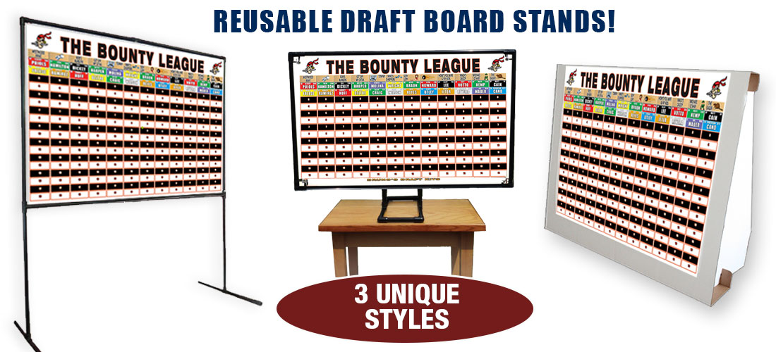 Home Premium Fantasy Football Draft Boards by Bruno's